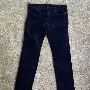 Women’s Navy cords 12P Kut from the cloth